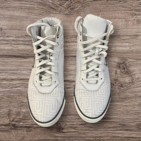 Versace High Cut White Size 43.5 (No Box)