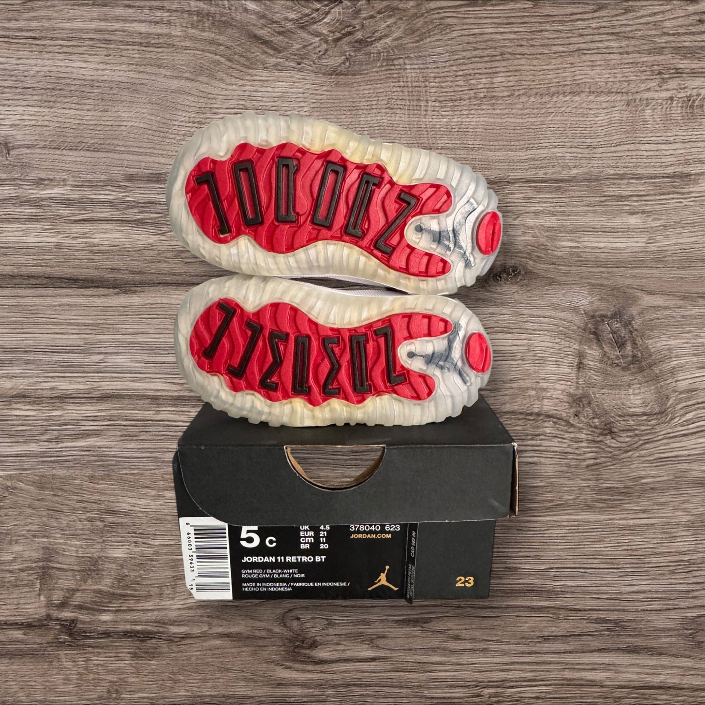 DS Infant Jordan 11 Win Like 96 Size 5C (378040 623)
