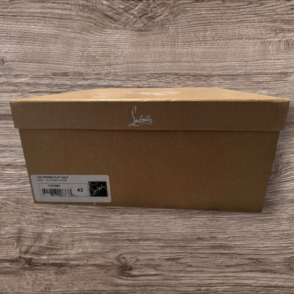 Christian Louboutin Lou Spikes Flat Calf Size 43 (1151061)