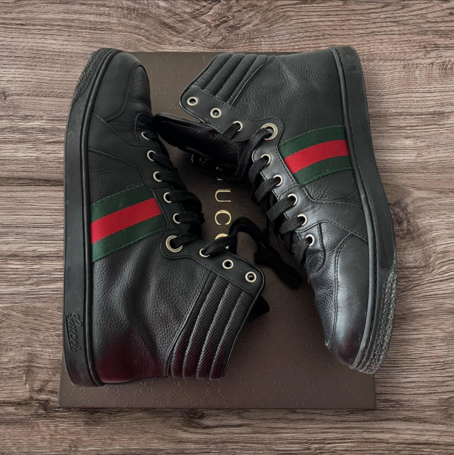 Gucci High Cut Black Size 42.5