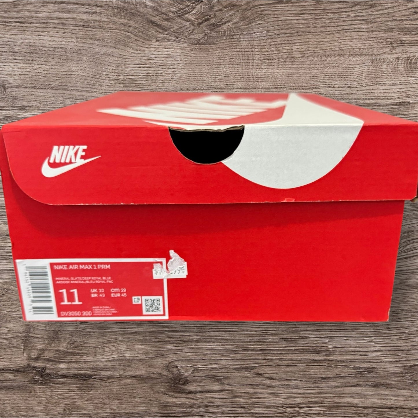 Nike Air Max 1 Denim Size 11 (DV3050 300)