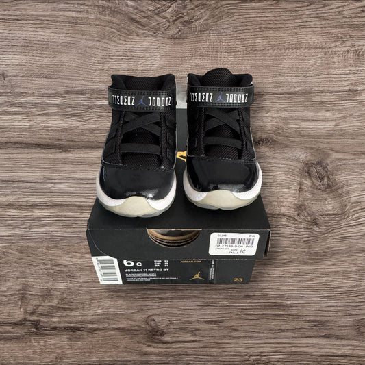 DS Infant Jordan 11 Space Jam Size 6C (378040 003)