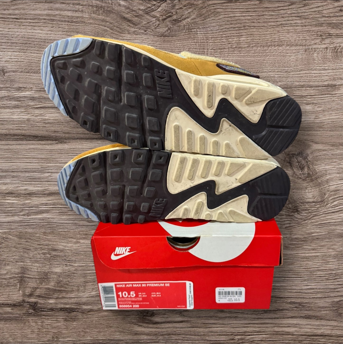 Nike Air Max 90 Muted Bronze Size 10.5 (858954 200)