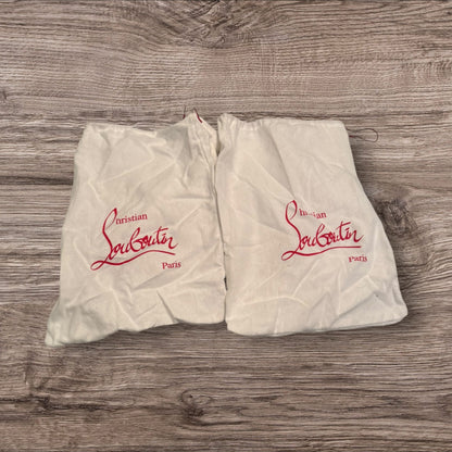 Christian Louboutin Lou Spikes Flat Calf Size 43 (1151061)