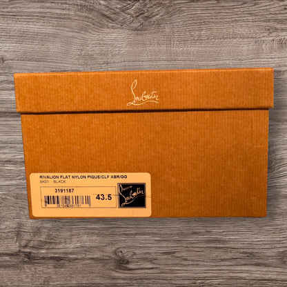 Christian Louboutin Rivalion Flat Nylon Pique Size 43.5 (3191187)
