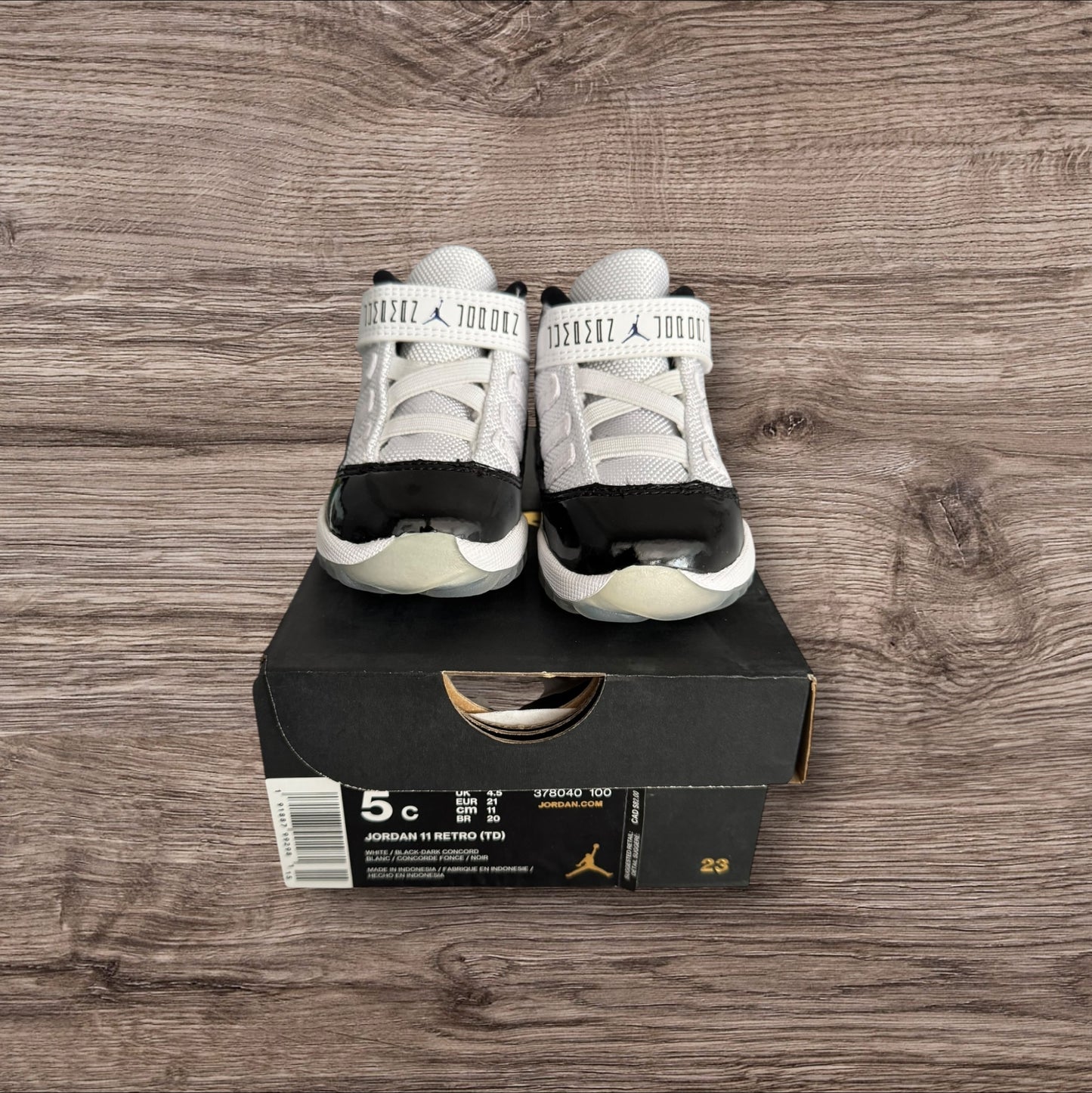 DS Infant Jordan 11 Concord Size 5C (378040 100)