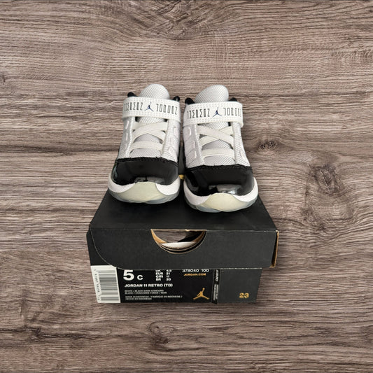 DS Infant Jordan 11 Concord Size 5C (378040 100)