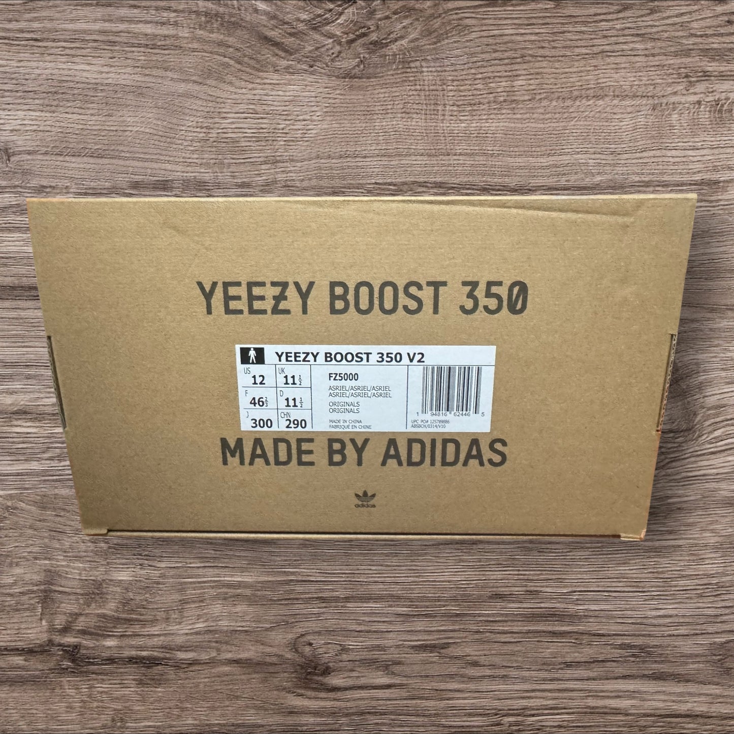 Adidas Yeezy 350 V2 Carbon Size 12 (FZ5000)