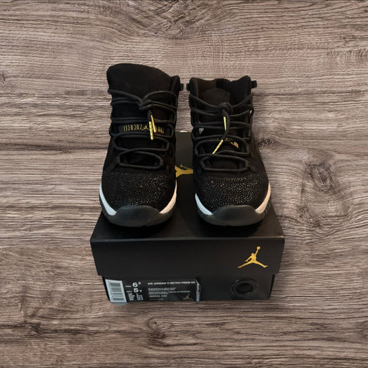 GS Jordan 11 Heiress Black Stingray Size 5Y (852625 030)