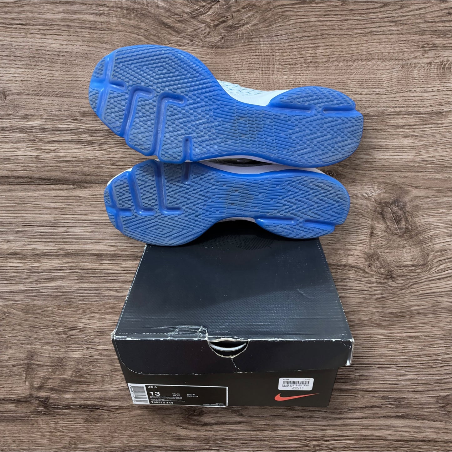 Nike KD 8 Photo Blue Size 12 (749375 144)