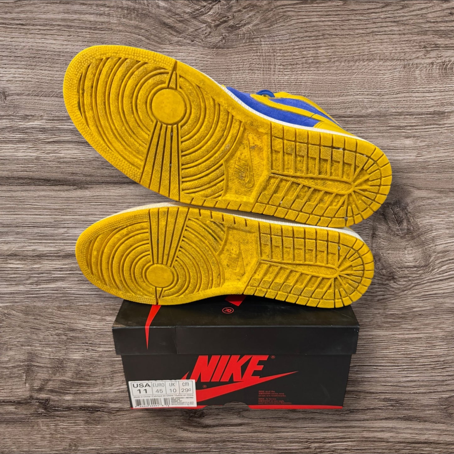 Jordan 1 High Laney Size 11 (555088 707)