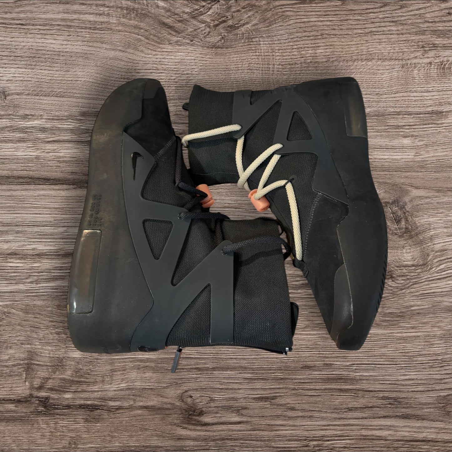 Nike Fear of God 1 Triple Black Size 10.5 (AR4237 005)