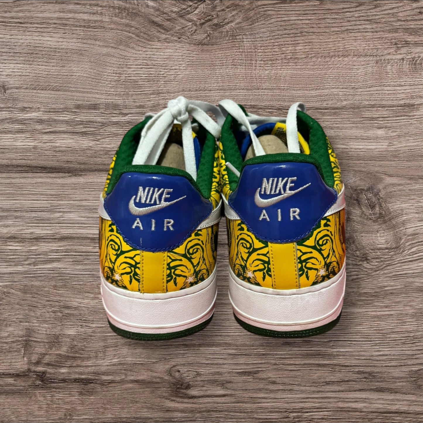 Nike Air Force 1 Ronaldinho Size 13 (Damage Box 313983 411)