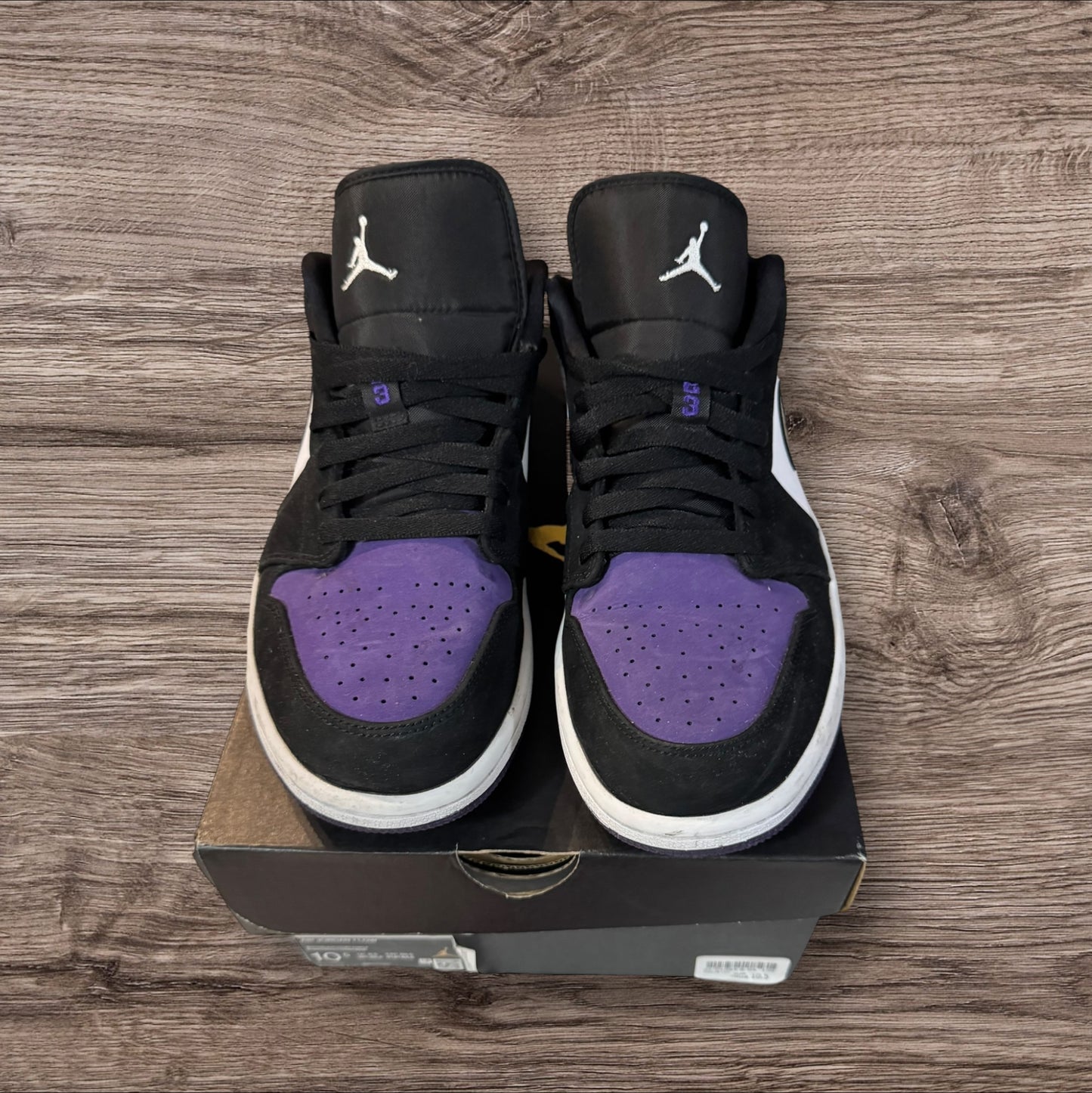Jordan 1 Court Purple Size 10.5 (553558 125)