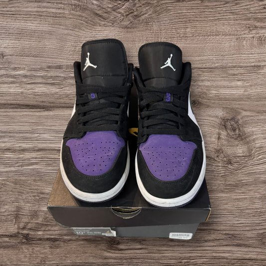 Jordan 1 Court Purple Size 10.5 (553558 125)