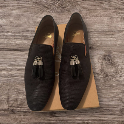 Christian Louboutin Rivalion Flat Nylon Pique Size 43.5 (3191187)