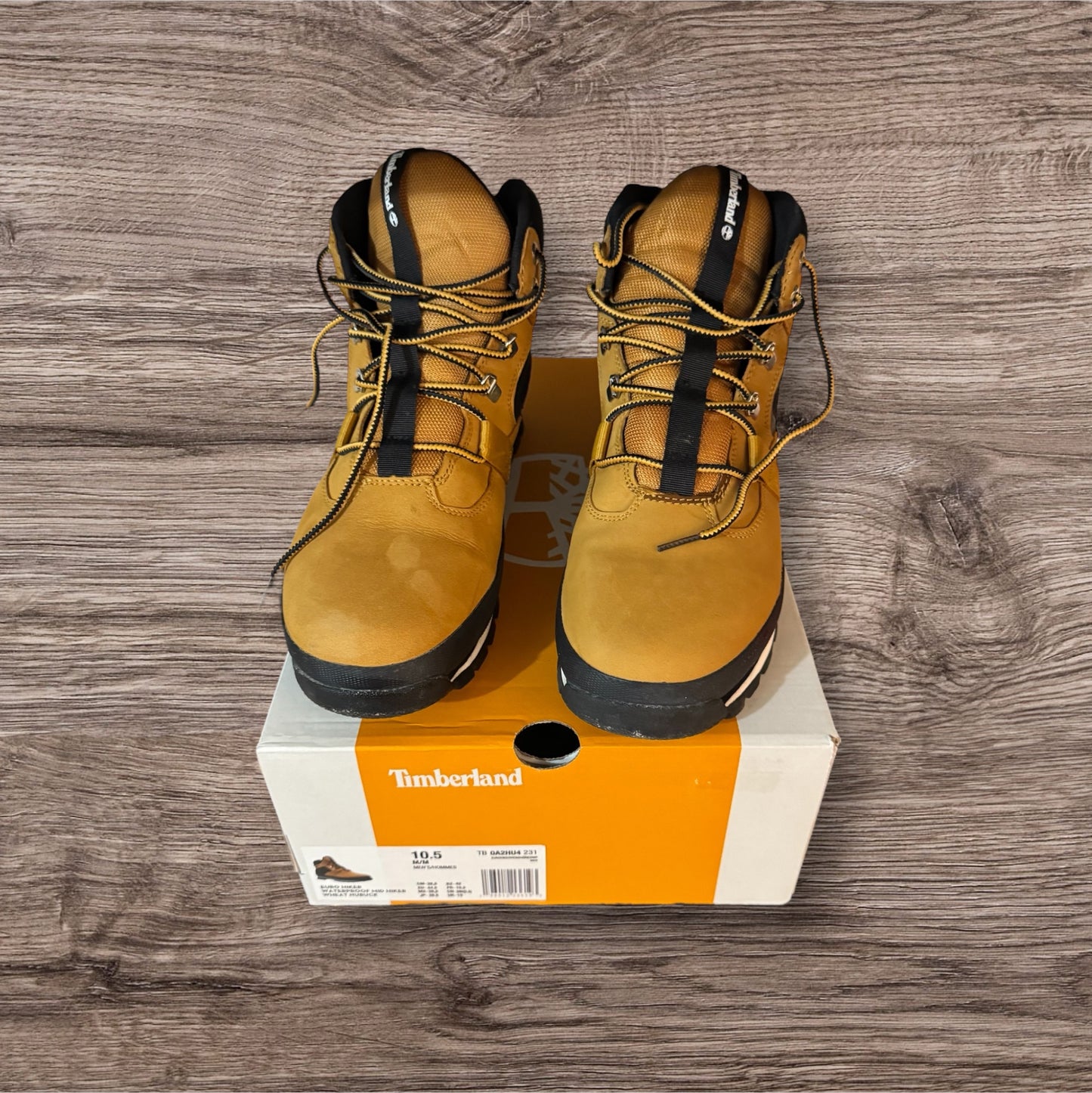 Timberland Euro Hiker Size 10.5