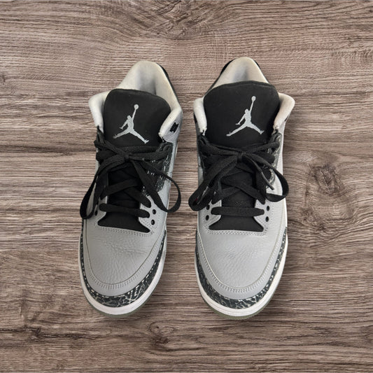 Jordan 3 Wolf Grey No Box Size 9 (No Box, Never Worn 136064-004)