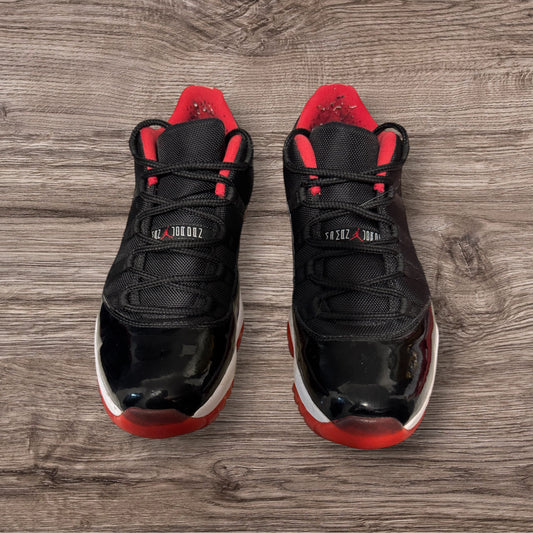 Jordan 11 Low Bred 2015 No Box Size 11 (528895-012)