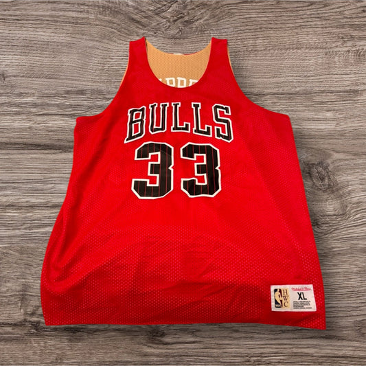 Mitchell & Ness Chicago Bulls Scottie Pippen Practice Jersey Reversible Size XL