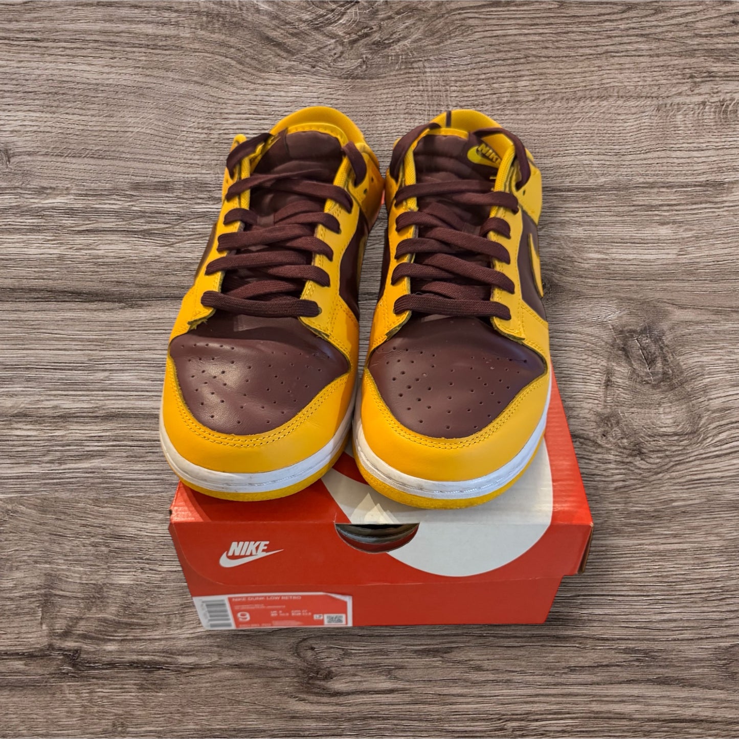 Nike Dunk Low Arizona State Size 9 (DD1391 702)