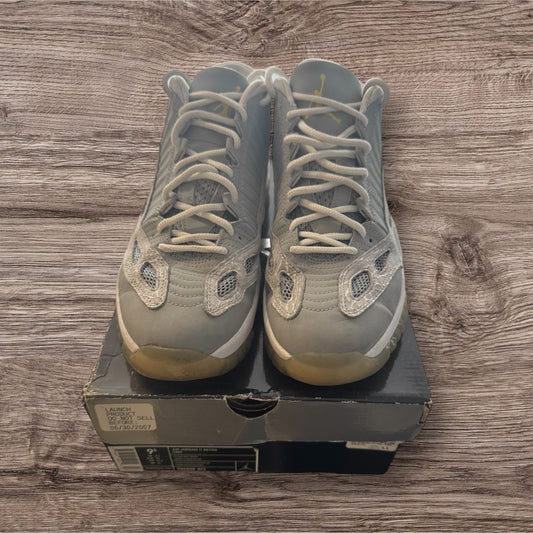 Jordan 11 Low IE Silver Zest Size 9.5 (306008 072)
