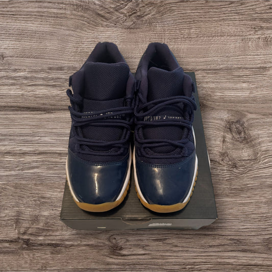 GS Jordan 11 Low Midnight Navy Size 5Y (528896 405)