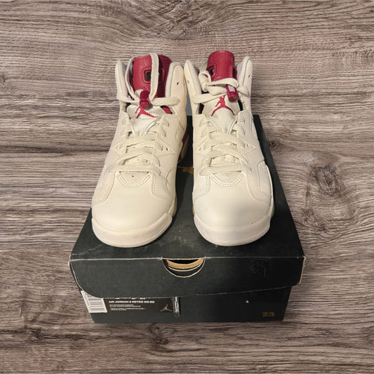 GS Jordan 6 Maroon Size 5Y (836342 115)
