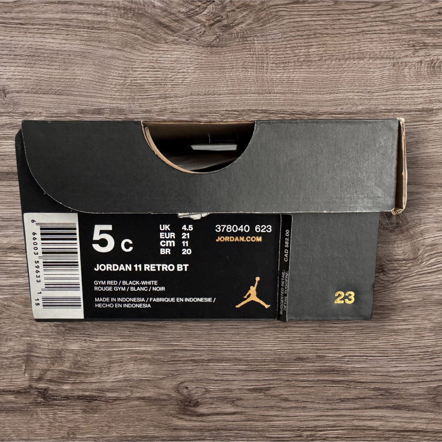 DS Infant Jordan 11 Win Like 96 Size 5C (378040 623)